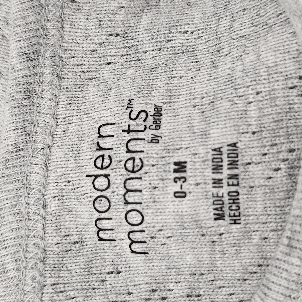 Lot Gerber/Modern Moments outfits 0-3 month NWT Onesies bodysuits pants Cotton - Picture 8 of 9